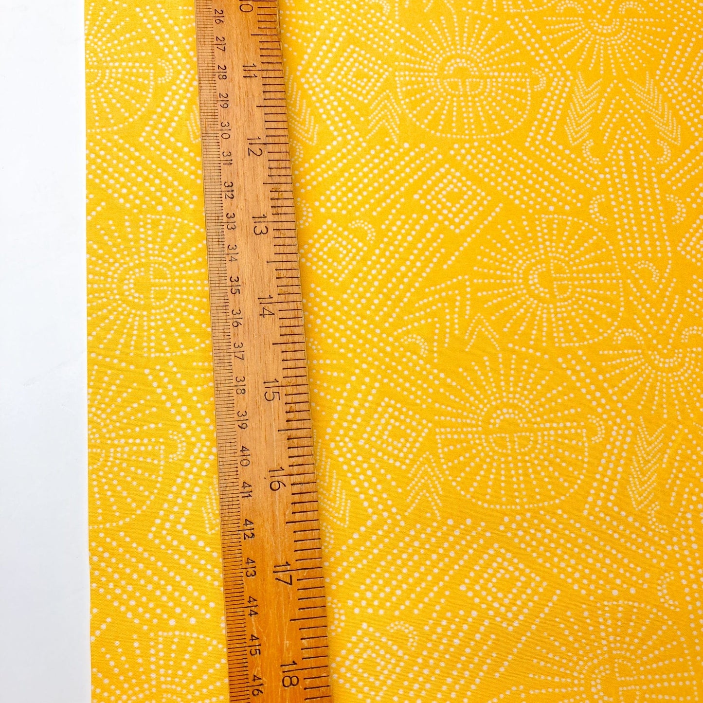 Art Gallery Fabrics 'Flight Path' Fine Cotton - 'Your Path' in Sunflower