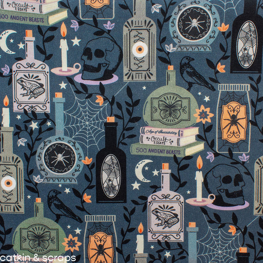 Dashwood Studio Quilting Cotton 'Spellbound' Potions