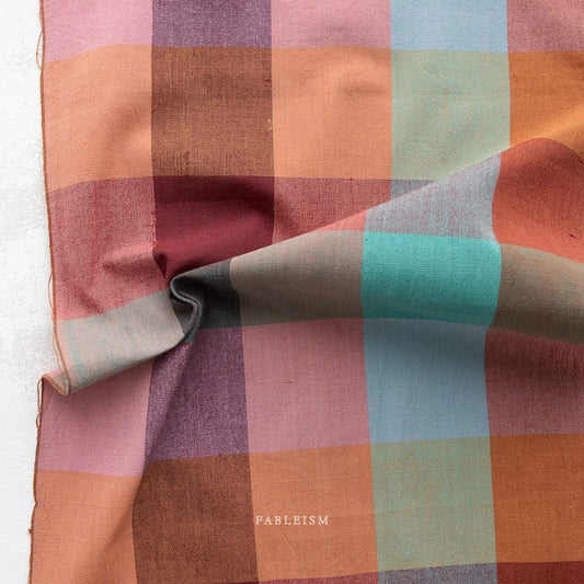 Fableism 'Canyon Springs' Woven Cotton 'Strata Check'