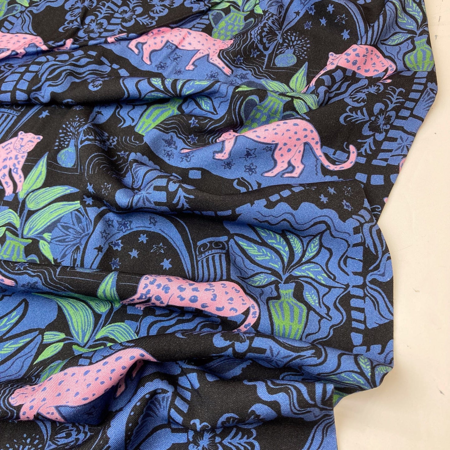 Fabric Godmother 'Leo's Palace' Viscose Twill