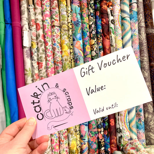 Catkin & Scraps Gift Vouchers £10-£100