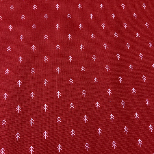 Moda 'On Dasher' Quilting Cotton in Red