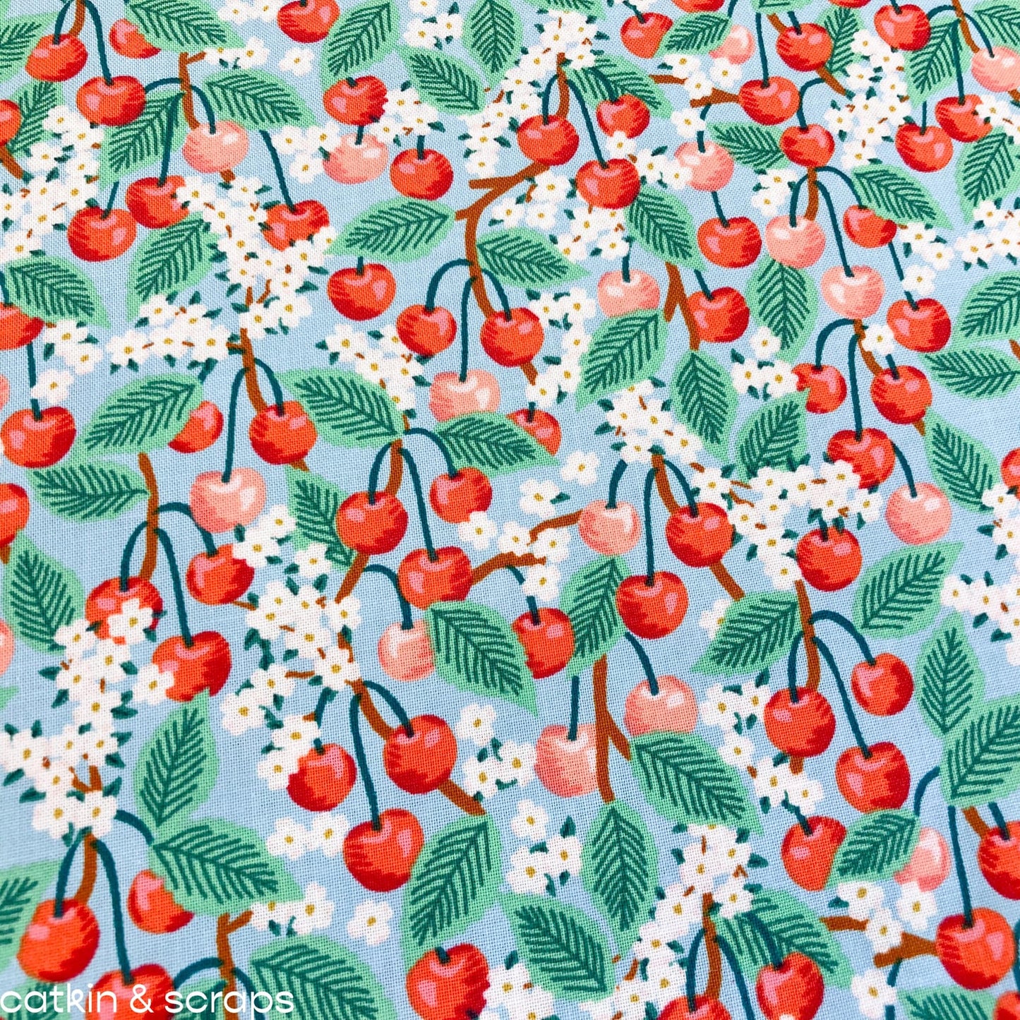 Rifle Paper Co. 'Orchard' Quilting Cotton 'Cherry Blossom'