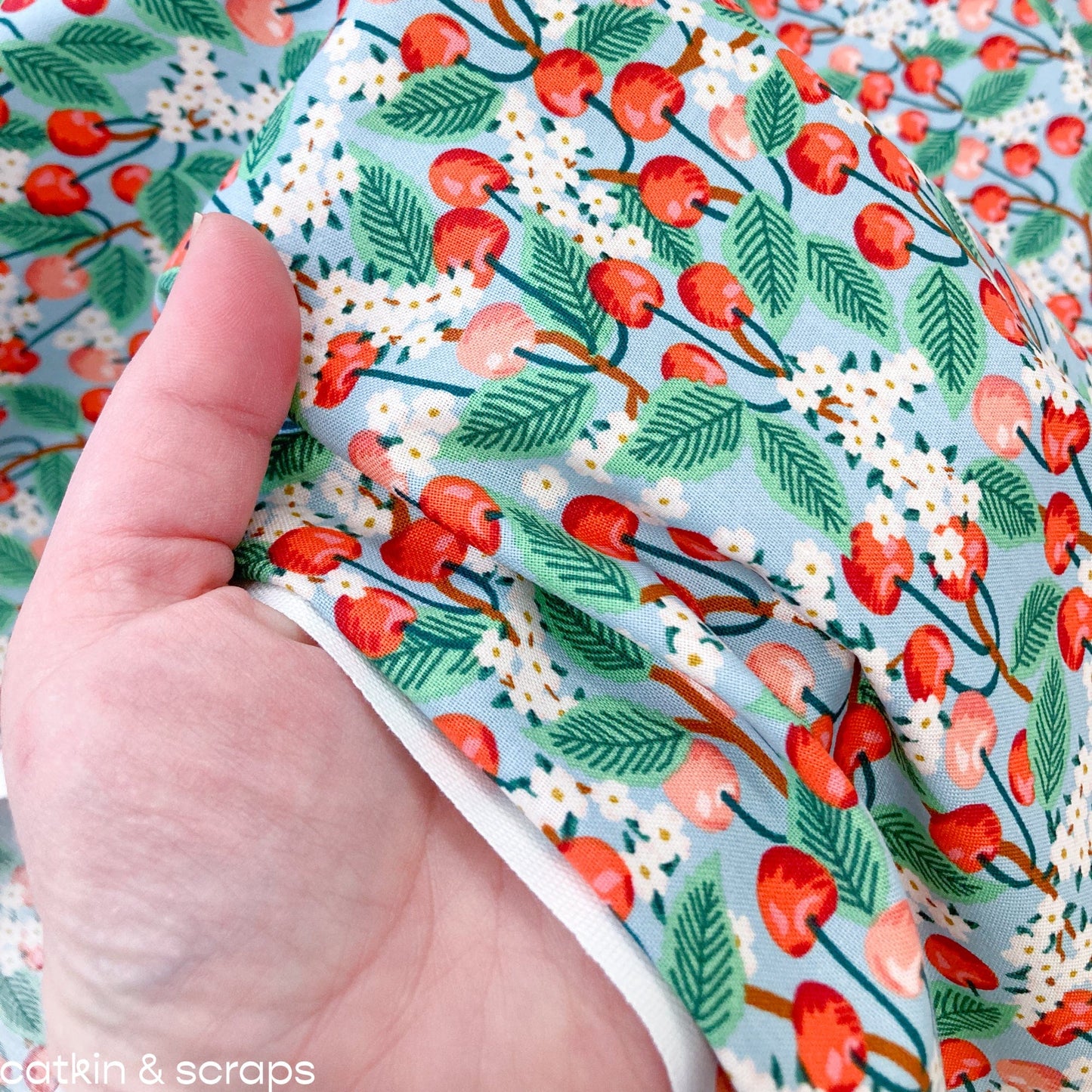 Rifle Paper Co. 'Orchard' Quilting Cotton 'Cherry Blossom'