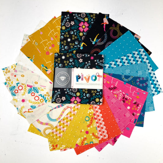 Ruby Star Society 'Pivot' Quilting Cotton Charm Pack