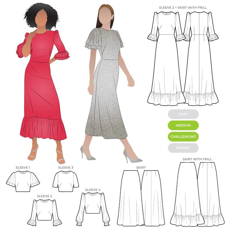 Style Arc: Queenie Woven Dress