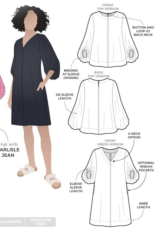 Style Arc: Zalia Woven Top and Dress