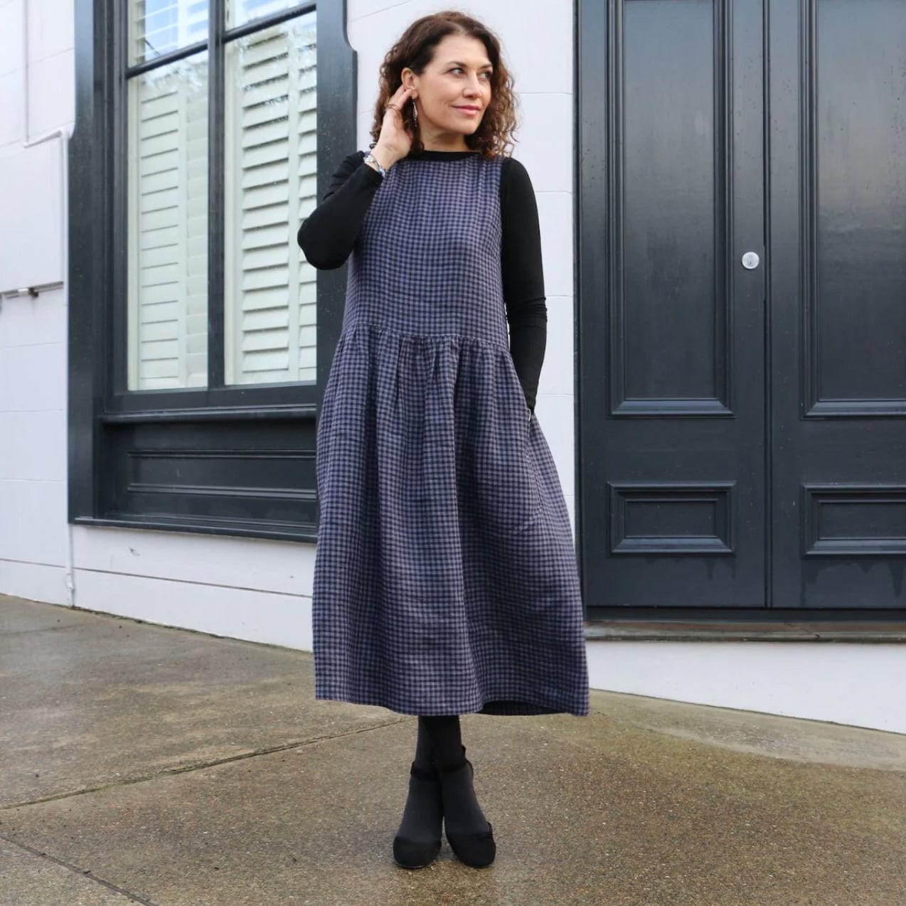 Tessuti Patterns: Felicia Pinafore Dress